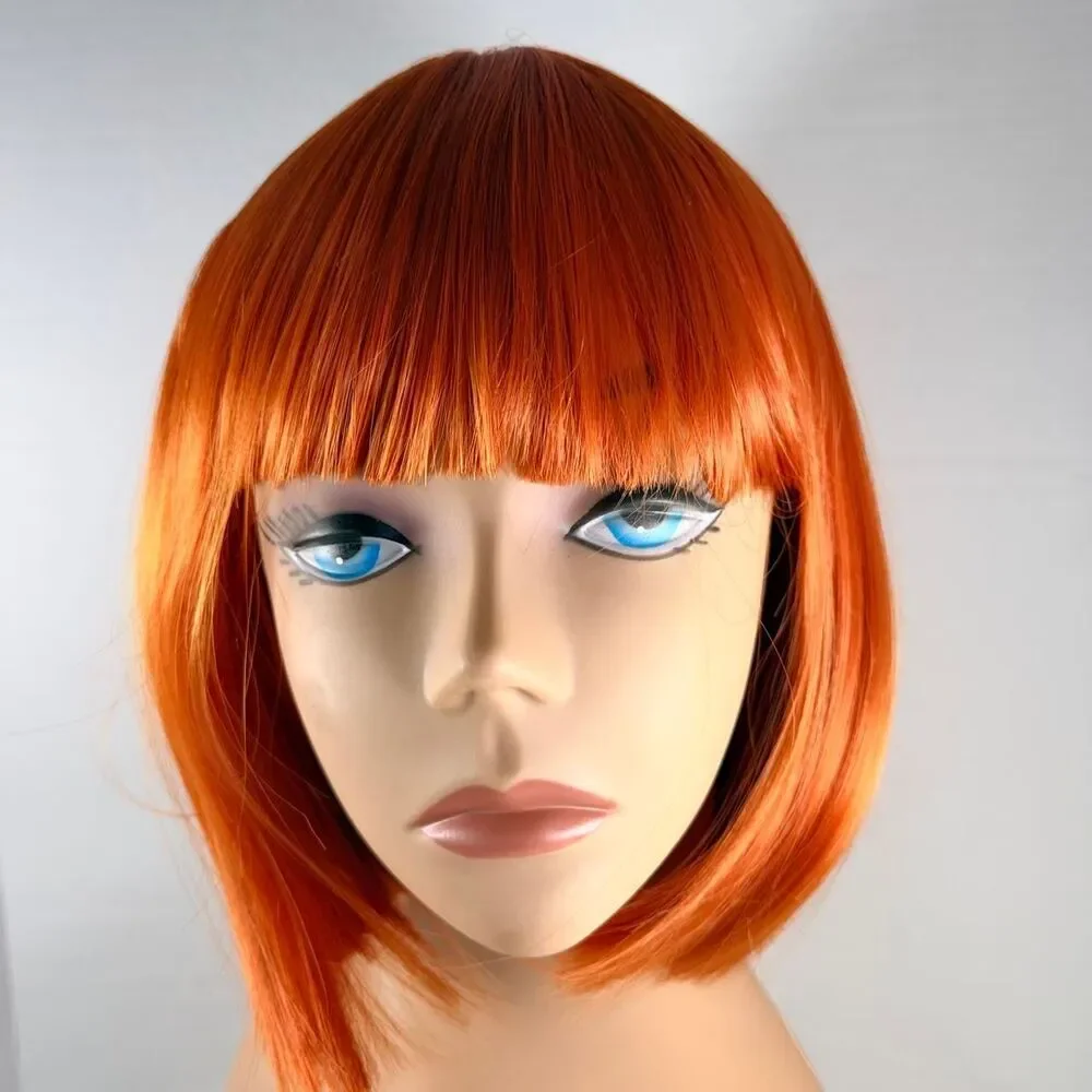 Unbranded Women's Orange and Brown Hair-accessories